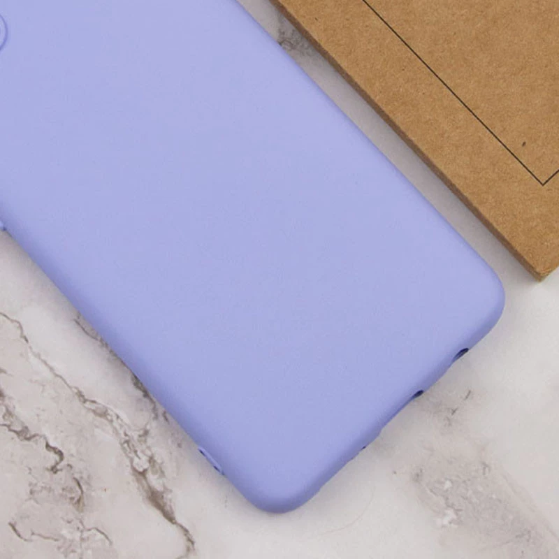 Чохол Silicone Case Lakshmi Plus з закритою камерою на Xiaomi Redmi Note 12S – Бузковий / Dasheen. Фото 4 з 5