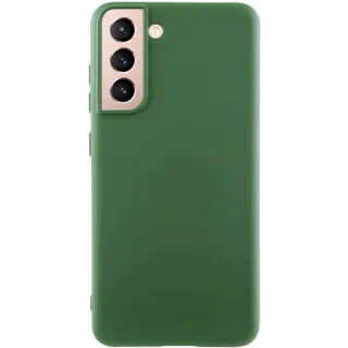 Чохол Silicone Cover Ummi Lakshmi (AA) для Samsung Galaxy S21 — Зелений / Cyprus Green