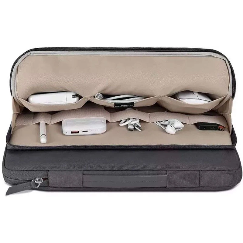 Сумка для ноутбука WIWU ORA Sleeve 14" – Черный. Фото 4 из 4