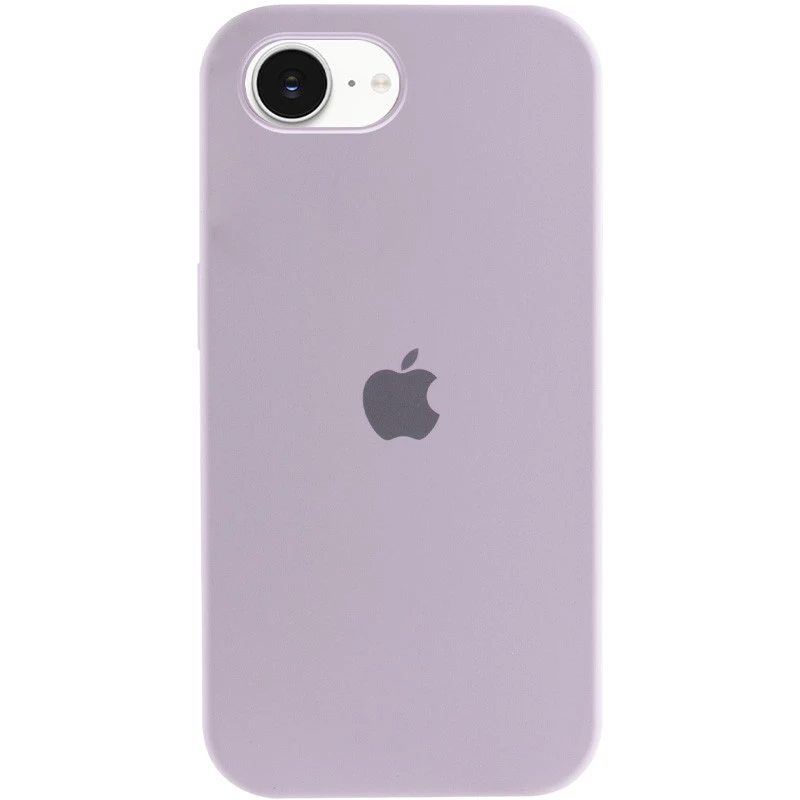 Чохол Silicone Case з закритим низом на Apple iPhone 17e (6.1") – Бузковий / Lilac. Фото 1 з 6
