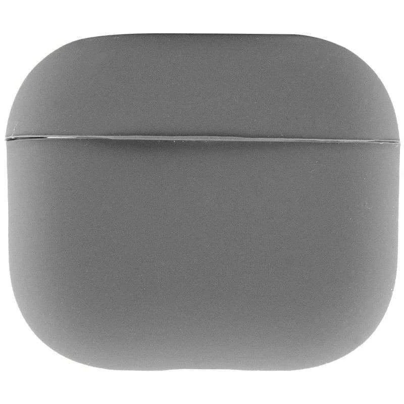 

Силіконовий футляр для навушників AirPods 3 (Сірий / Dark Gray)