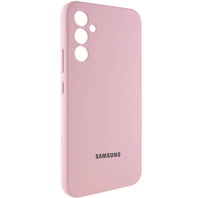 Чехол Silicone Case Lakshmi Premium L с закрытой камерой для Samsung Galaxy S24 FE – Розовый / Pink Sand. Фото 2 из 6