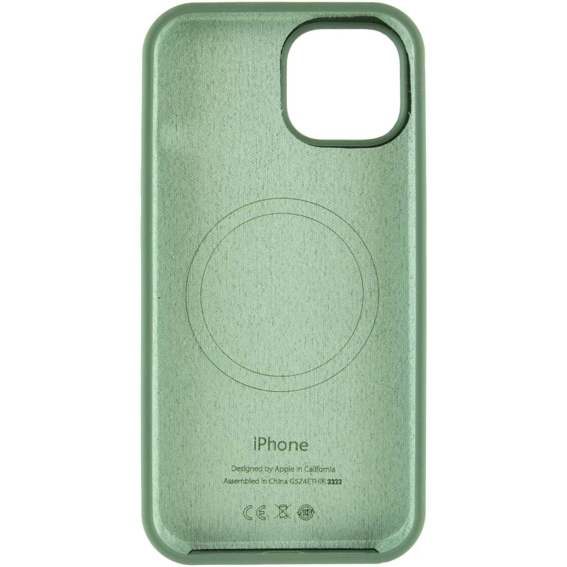 Чехол Silicone Armor Max with MagSafe для Apple iPhone 11 Pro Max (6.5") – Зеленый / Pine green. Фото 9 из 14