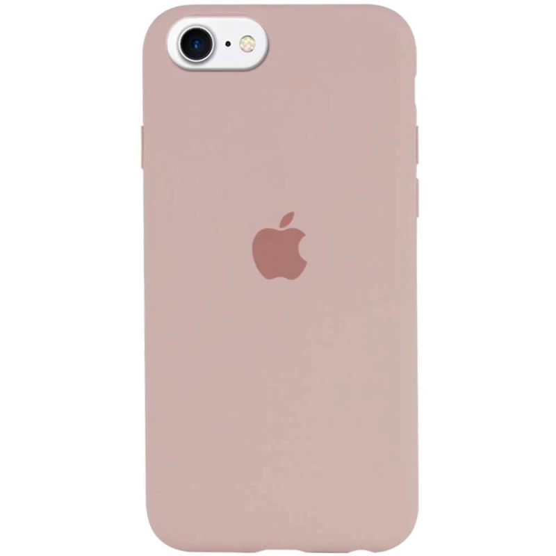 

Чохол Silicone Case з закритим низом на Apple iPhone SE (2020) (Рожевий / Pink Sand)