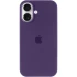 Чехол Silicone Case с закрытым низом для Apple iPhone 17 (6.3") – Фиолетовый / Amethyst. Фото 3 из 6