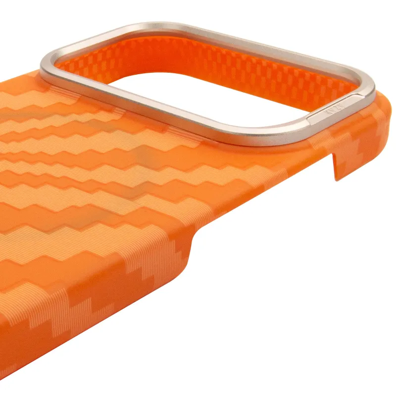 Чохол TPU+PC KVZV Kayla with Magnetic Fit для Apple iPhone 18 Pro Max – Orange. Фото 6 з 7