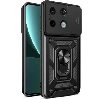 Ударопрочный чехол Ummi Camshield Serge Ring (in box) для Xiaomi Redmi Note 13 Pro 4G фото 1 из 8