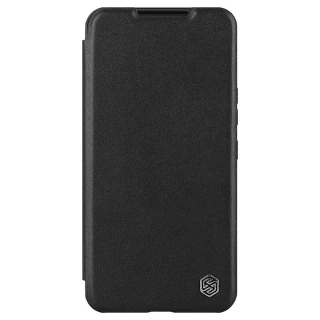 Шкіряний чохол (книга) Nillkin Qin Pro Plain зі шторкою для камери на Samsung Galaxy S23+ фото 1 з 5