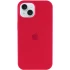 Чохол Silicone Armor Max with MagSafe для Apple iPhone 15 Plus (6.7") – Червоний / Deep Red. Фото 3 з 6