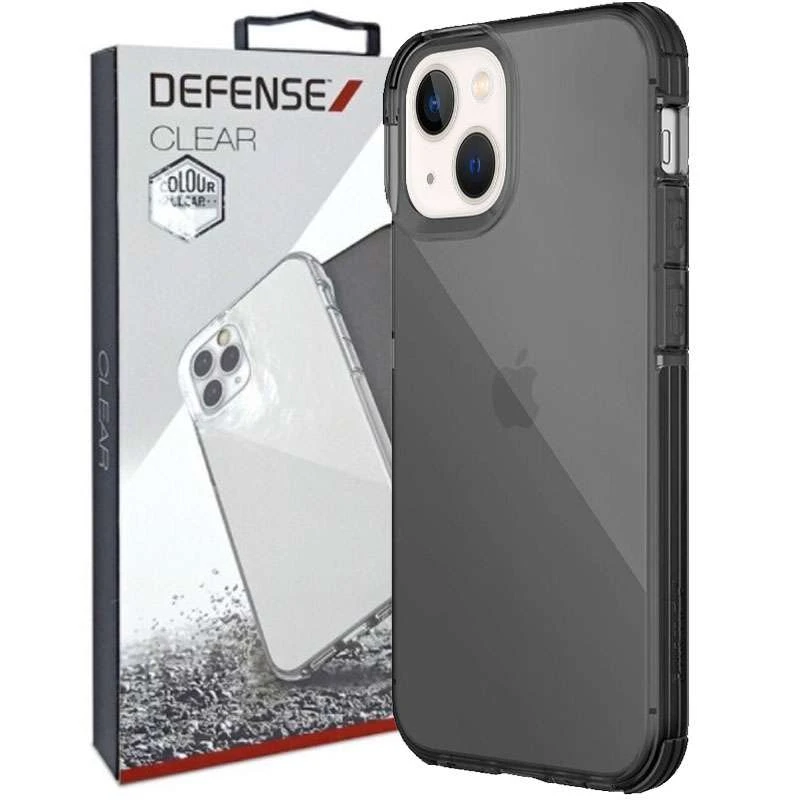 

Силиконовый чехол Defense Clear для Apple iPhone 13 (6.1") (Черный), Чорний