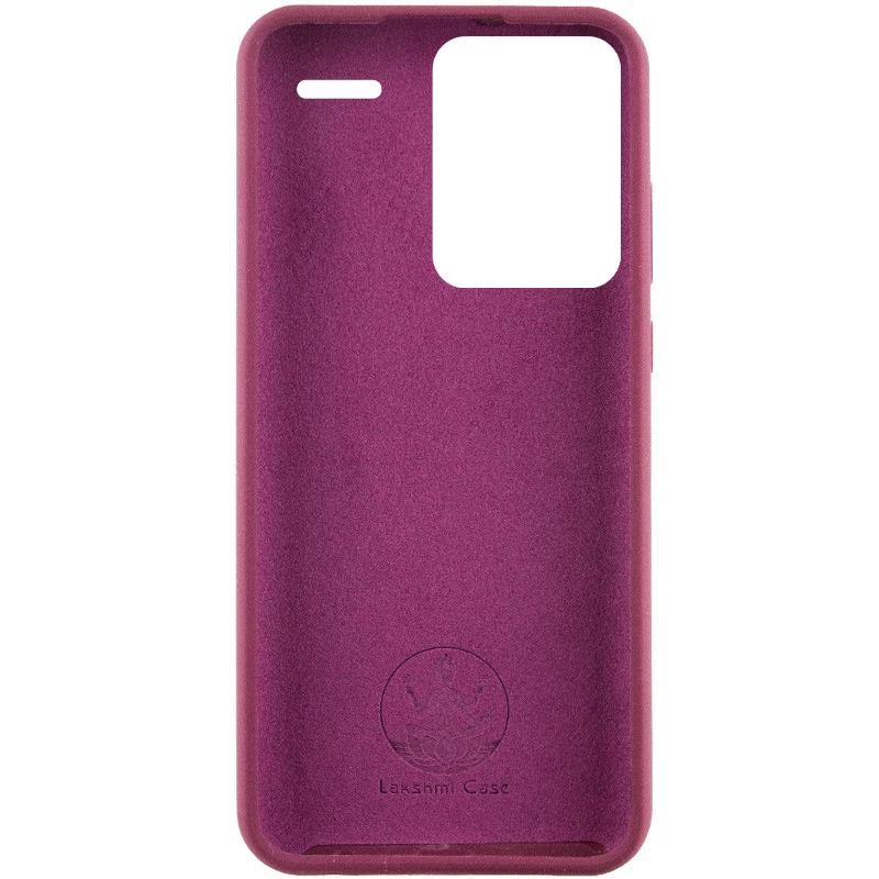 Чохол Silicone Case Lakshmi Premium на Xiaomi Redmi Note 13 Pro+ – Бордовий / Plum. Фото 2 з 3