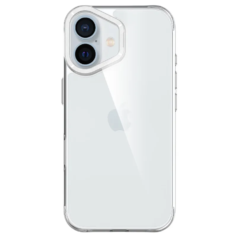 Чохол TPU Space Case Apex with Magnetic Fit для Apple iPhone 16 – silver. Фото 2 з 3