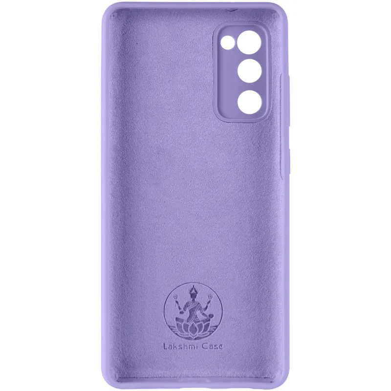 Чохол Silicone Case Lakshmi Premium із закритою камерою для Samsung Galaxy S20 FE – Бузковий / Dasheen. Фото 9 з 12
