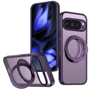 Чохол TPU+PC Aura Fold для Google Pixel 9 Pro — Purple