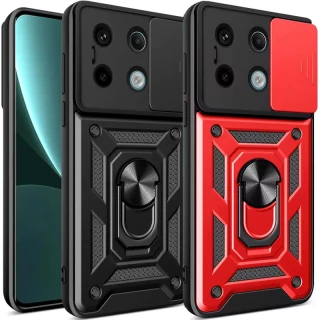 Протиударний чохол Serge Ring з захистом камери на Xiaomi Poco X6 фото 1 з 2