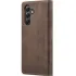 Кожаный чехол-книжка CaseMe Velvet Nubuck для Samsung Galaxy A24 4G – Coffee. Фото 4 из 5