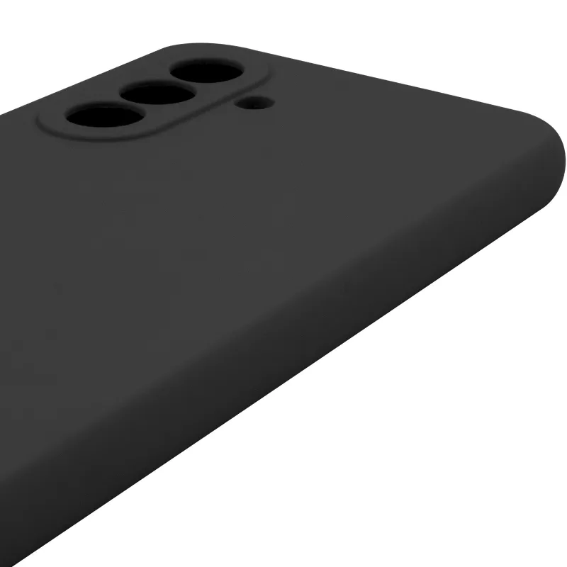 Чохол Silicone Case Lakshmi Premium із закритою камерою для Samsung Galaxy A56 5G – Чорний / Black. Фото 8 з 18