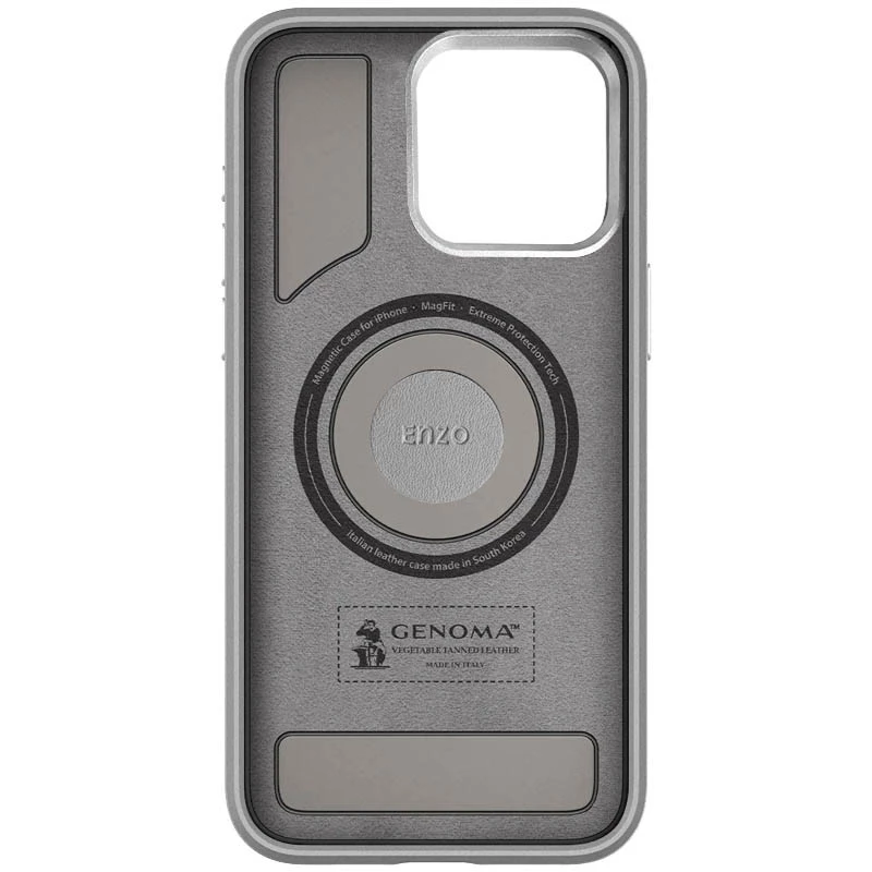 Чохол PC+Leather SGP with MagSafe для Apple iPhone 15 Pro Max (6.7") – Grey. Фото 1 з 1