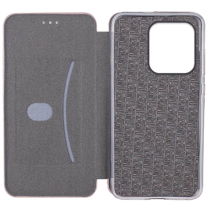 Чехол-книжка классический для Motorola Moto G15 4G – Золотой. Фото 3 из 3