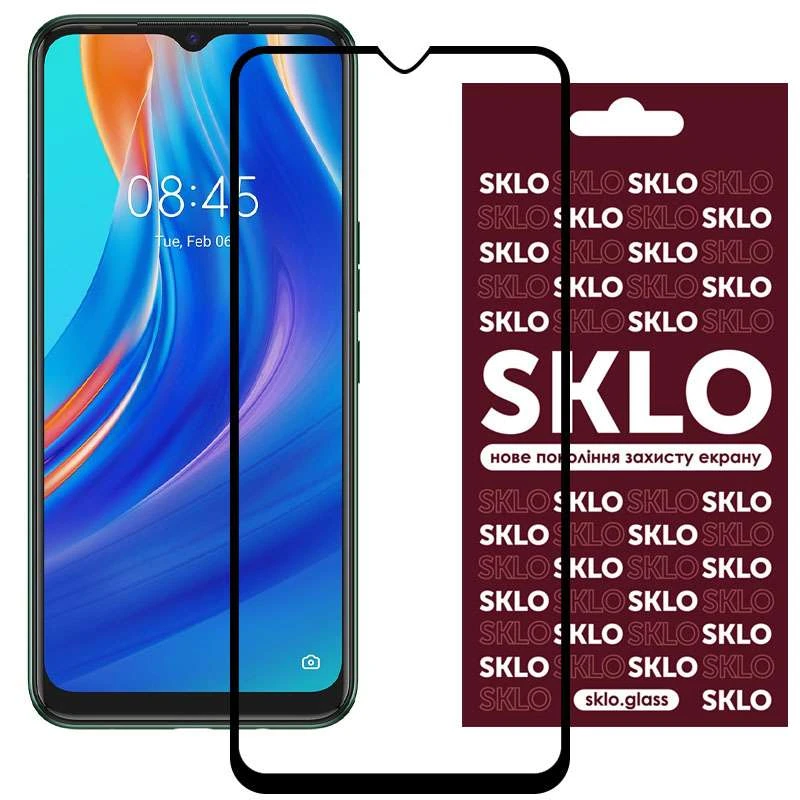 

Захисне 3D скло SKLO на TECNO Spark 7
