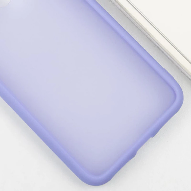 Чехол TPU+PC Lyon Frosted на Xiaomi Redmi Note 13 Pro+ – Purple. Фото 3 из 8