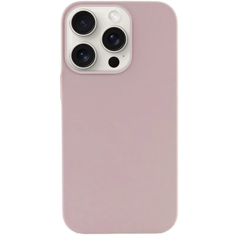 Чохол Silk (AA) NO LOGO with Magnetic Fit для Apple iPhone 18 Pro – Сірий / Lavender. Фото 1 з 1