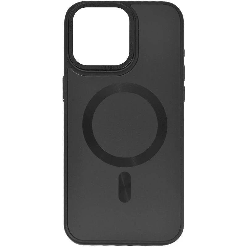 

Силіконовий сапфіровий чохол з MagSafe на Apple iPhone 15 Plus (6.7") (Чорний / Black)