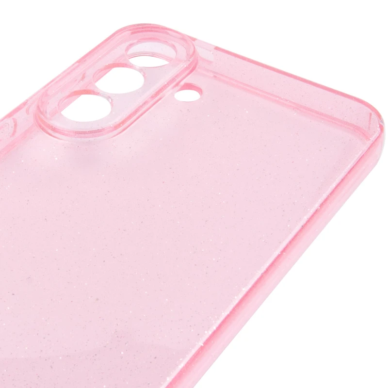 Блискучий силіконовий чохол на Samsung Galaxy A17 4G/5G – Pink. Фото 5 з 16