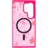 Чохол абстракція малювання з MagSafe на Samsung Galaxy S24 Ultra – Barbie Pink. Фото 4 з 6