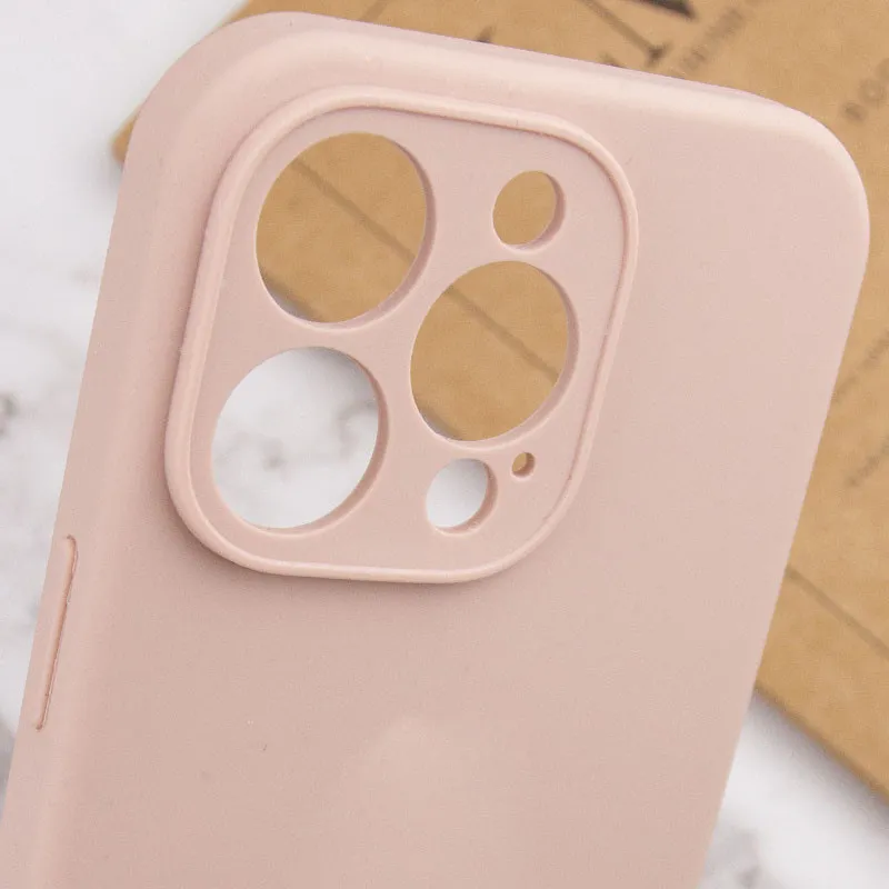 Чехол Silk Full Protective (AA) NO LOGO для Apple iPhone 16 Pro – Розовый / Pink Sand. Фото 20 из 20