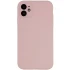 Чохол Silk Full Camera Protective (AA) NO LOGO для Apple iPhone 12 (6.1") – Рожевий / Pink Sand. Фото 1 з 2
