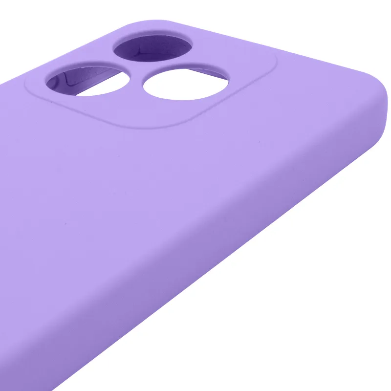 Чохол Silicone Case Lakshmi Premium із закритою камерою для TECNO Spark 10 – Бузковий / Dasheen. Фото 7 з 8