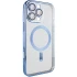 Хромовый TPU чехол с MagSafe для Apple iPhone 16 Pro Max – Sierra Blue. Фото 1 из 5