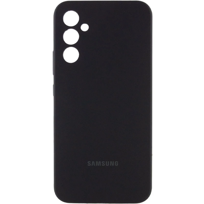 Силіконовий чохол Cover Lakshmi з захистом камери для Samsung Galaxy A56 5G – Чорний / Black. Фото 1 з 11