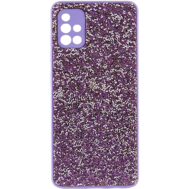 

Чохол зі стразами та закритою камерою на Samsung Galaxy A51 (Lilac)