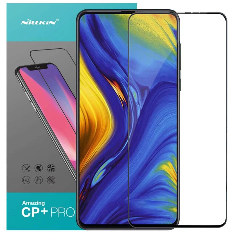

Защитное стекло Nillkin (CP+PRO) для Xiaomi Mi 10 Lite (Черный), Чорний
