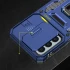 Ударостійкий чохол Square Ring зi шторкою на камеру на Samsung Galaxy S25 FE – Синій / Navy. Фото 11 з 17