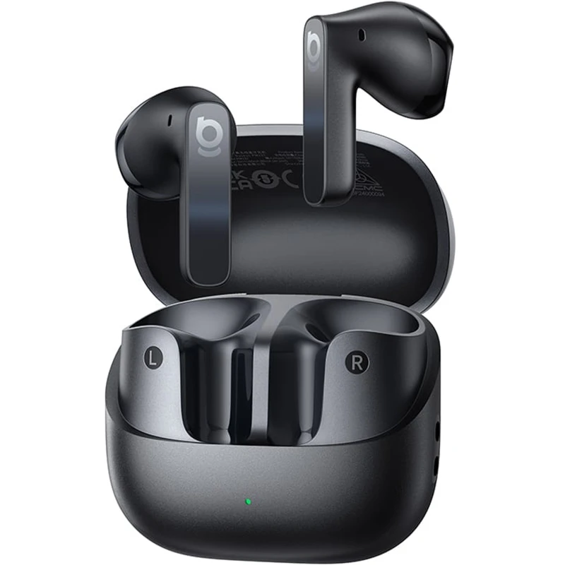 Бездротові TWS навушники Baseus Bass BS1 Adaptive ANC (A00101) – Cosmic Black. Фото 1 з 5