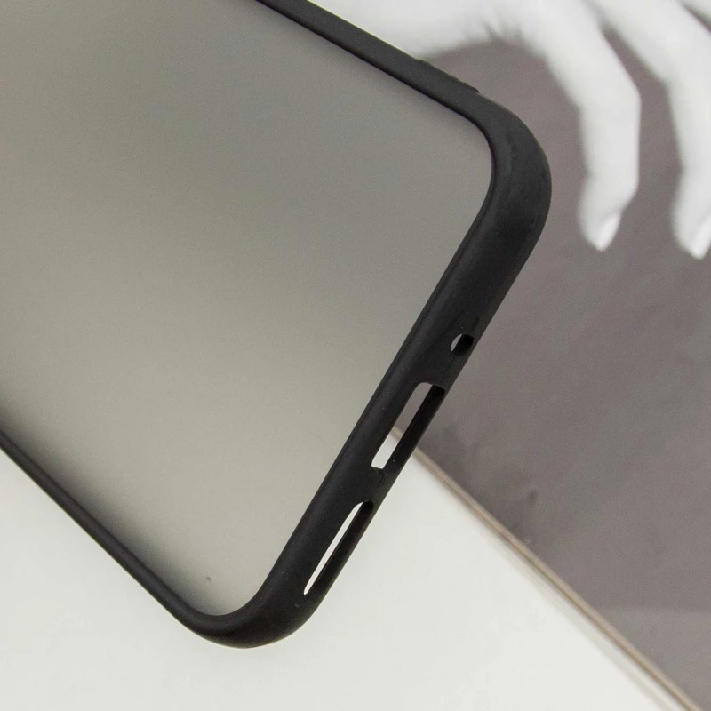 Чехол TPU+PC Lyon Frosted на Samsung Galaxy A15 4G/5G – Black. Фото 11 из 12