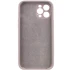 Чохол Silk Full Camera Protective (AA) NO LOGO для Apple iPhone 12 Pro Max (6.7") – Сірий / Lavender. Фото 4 з 6