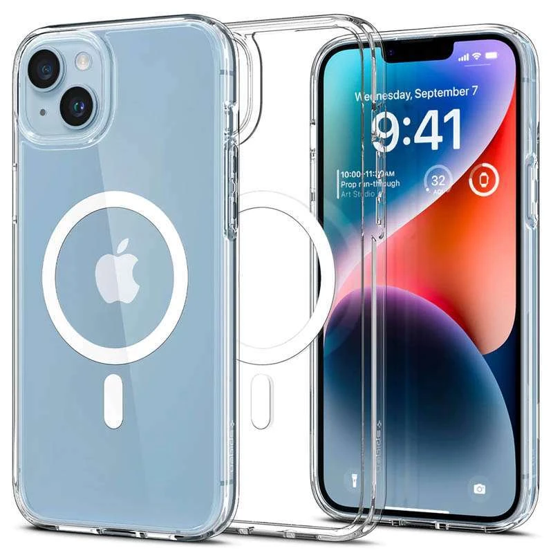 

Чохол SGP Ultra Hybrid (MagFit) на Apple iPhone 14 Plus (6.7") (Прозорий)