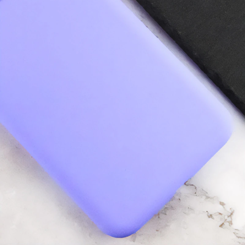 Чохол Silicone Case Lakshmi Premium із закритою камерою для Xiaomi Redmi Note 14S – Бузковий / Dasheen. Фото 4 з 4