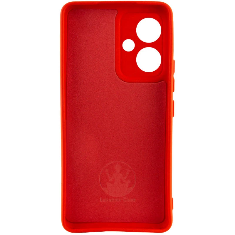 Чохол Silicone Case Lakshmi Plus з закритою камерою на Xiaomi Poco M6 4G – Червоний / Red. Фото 3 з 3