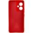 Чохол Silicone Case Lakshmi Plus з закритою камерою на Xiaomi Poco M6 4G – Червоний / Red. Фото 3 з 3