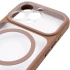 Чохол TPU GETMAN Moon Clear with MagSafe для Apple iPhone 15 Pro Max (6.7") – Brown. Фото 5 з 6