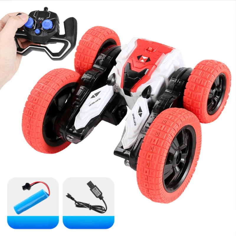 Машинка на радіокеруванні SHT DW02A Trick and Flip RC Car 2.4G – Red. Фото 2 з 4