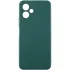 Цветной силиконовый чехол с защитой камеры для Samsung Galaxy A07 – Зеленый / Dark green. Фото 1 из 1