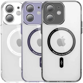 Чехол TPU+PC с цветными металлическими кнопками и MagSafe на Apple iPhone 12 (6.1") фото 1 Чехол TPU+PC с цветными металлическими кнопками и MagSafe на Apple iPhone 12 (6.1") фото 1 из 1