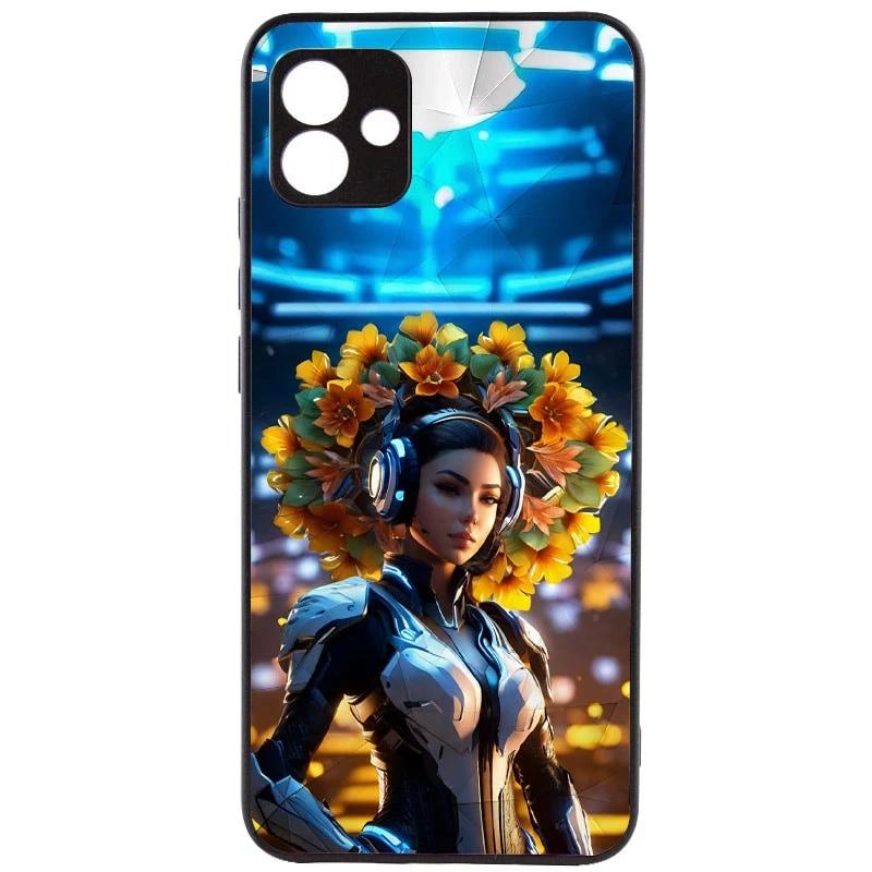 

Стеклянный чехол Prisma Ladies на Samsung Galaxy A04 (Cyberpunk)