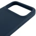 Чохол Silicone Case з закритим низом на Apple iPhone 17 Pro Max (6.9") – Синій / Deep navy. Фото 5 з 6